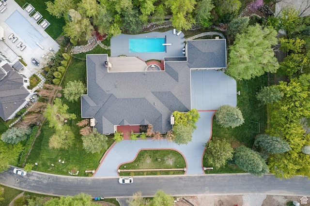 2428 E Field Rose Dr, Holladay, UT 84121 - aerial view