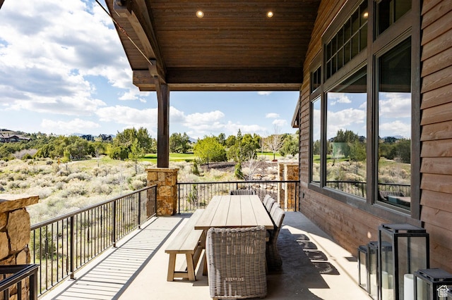 787 N Red Ledges Blvd, Heber City, UT 84032 - balcony featuring outdoor dining area