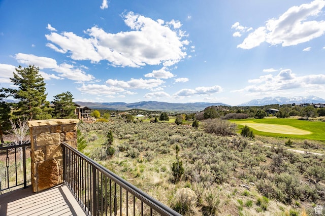 787 N Red Ledges Blvd, Heber City, UT 84032 - property view of mountains featuring view of golf course