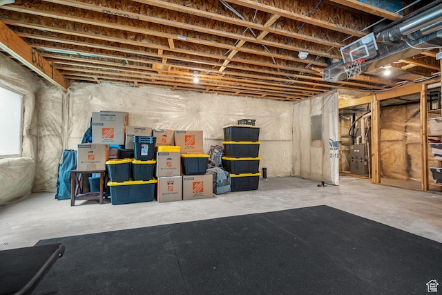 4455 W Glendon Dr, Lehi, UT 84043 - view of basement