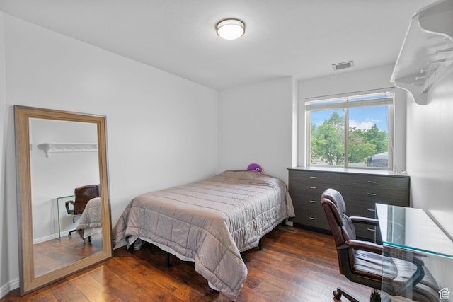 3470 W Maynard Ct, Riverton, UT 84065 - bedroom featuring visible vents and wood-type flooring