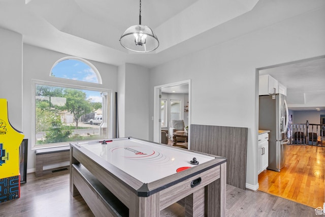 3470 W Maynard Ct, Riverton, UT 84065 - rec room featuring light wood finished floors