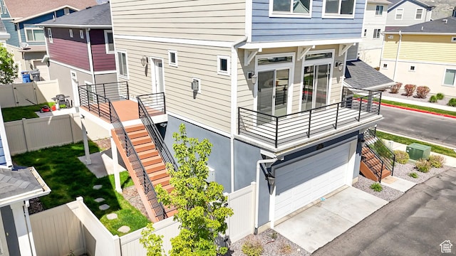 exterior space featuring a residential view