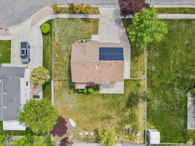 drone / aerial view
