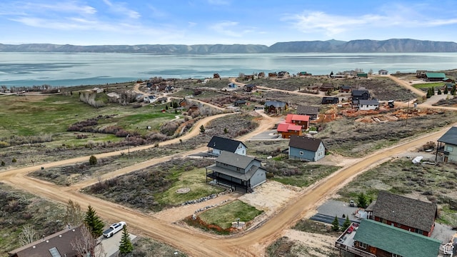 1504 N Sculpin Loop, Garden City, UT 84028 - aerial view featuring a water and mountain view