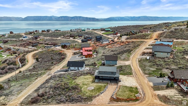 1504 N Sculpin Loop, Garden City, UT 84028 - bird's eye view with a water and mountain view