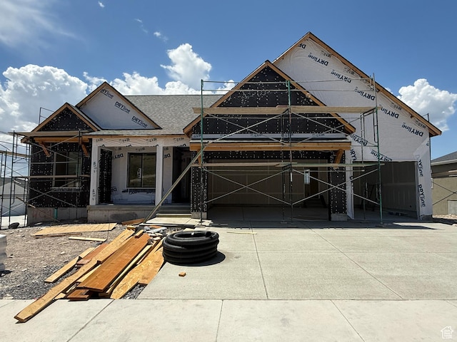 4047 N Ophir Dr, Eagle Mountain, UT 84005 - view of front of home with roof with shingles