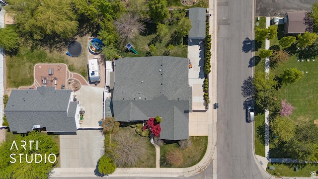 drone / aerial view