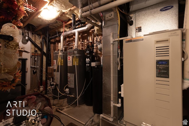 utilities with water heater