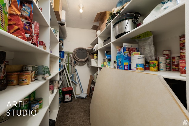 view of pantry