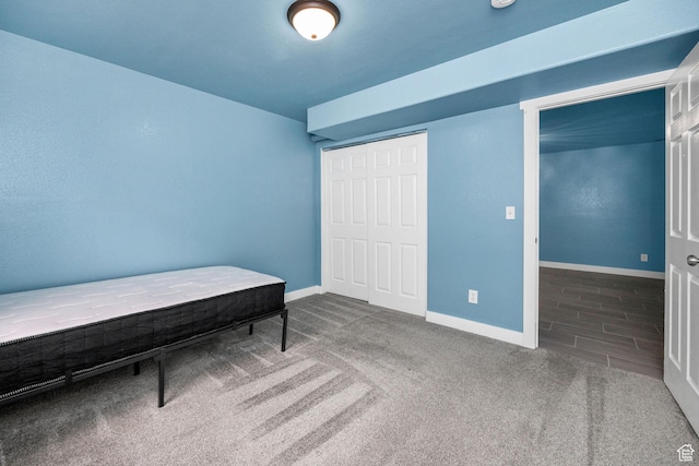 739 N 500 E, Logan, UT 84321 - carpeted bedroom featuring baseboards and a closet