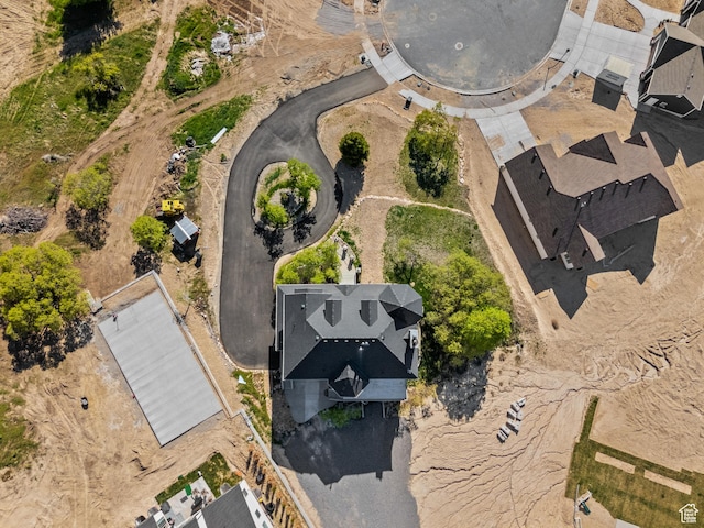 aerial view of property's location