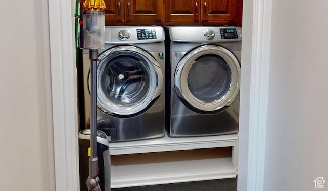 washroom featuring separate washer and dryer