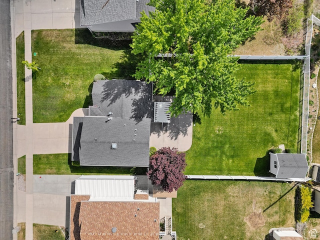 drone / aerial view