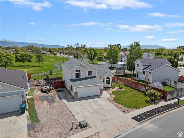 155 W 1525 N, Layton, UT 84041 - aerial view of residential area with mountains