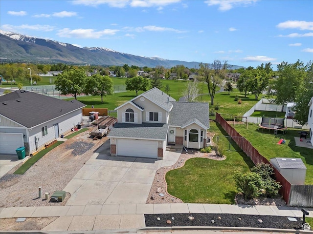155 W 1525 N, Layton, UT 84041 - view from above of property featuring a mountain backdrop