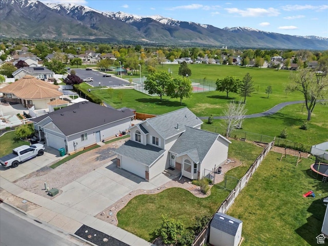 155 W 1525 N, Layton, UT 84041 - aerial perspective of suburban area featuring mountains