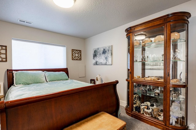 4468 W Meadow Bend Dr S, Herriman, UT 84096 - bedroom featuring carpet flooring, a textured ceiling, and baseboards