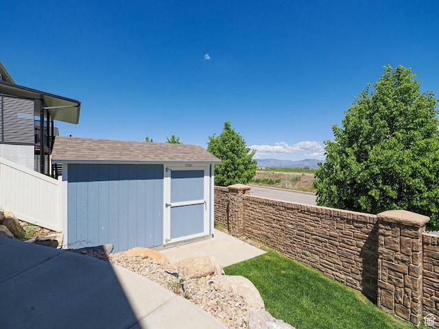 7503 S Bridge Maple Ln, West Jordan, UT 84081 - view of shed with fence