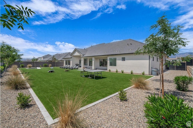 762 E Arina Way, Washington, UT 84780 - rear view of property with stucco siding and a tile roof