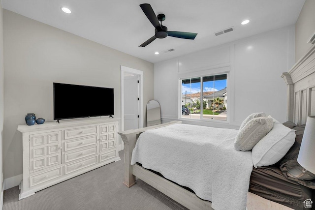 762 E Arina Way, Washington, UT 84780 - carpeted bedroom with recessed lighting and ceiling fan