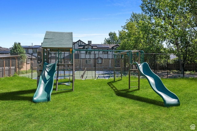 view of community playground