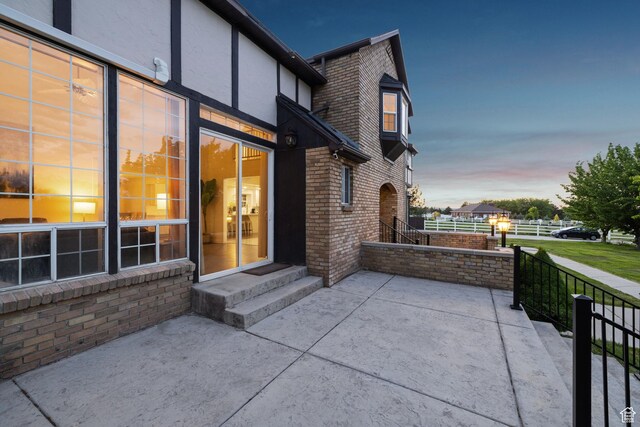 1890 W Rock Hollow Rd, Bluffdale, UT 84065 - view of patio / terrace