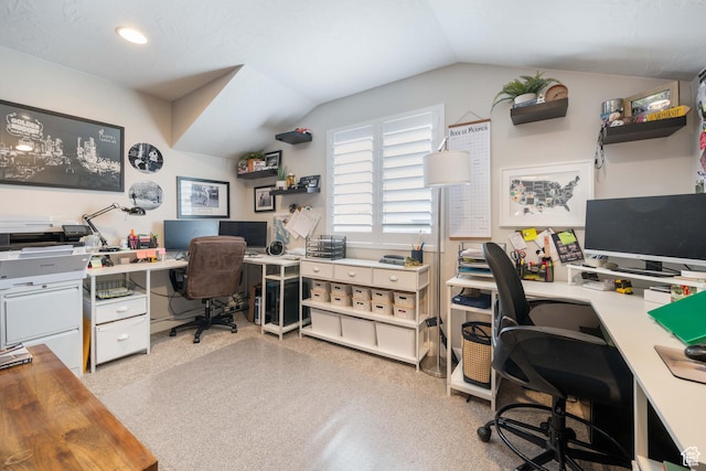 2883 S 3640 W, Hurricane, UT 84737 - office with vaulted ceiling