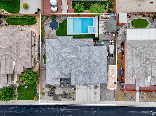2883 S 3640 W, Hurricane, UT 84737 - aerial view of property's location featuring property boundaries highlighted