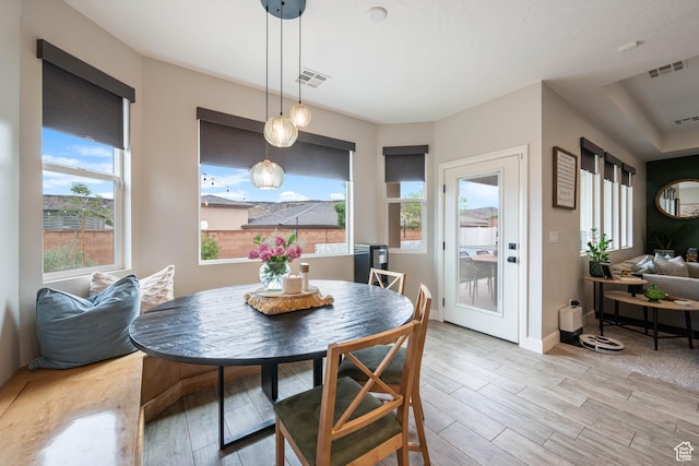 2883 S 3640 W, Hurricane, UT 84737 - dining room featuring light wood-style flooring and baseboards