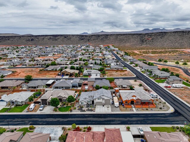 2883 S 3640 W, Hurricane, UT 84737 - aerial view of residential area with a mountainous background