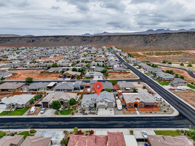 2883 S 3640 W, Hurricane, UT 84737 - aerial view of residential area featuring a mountainous background