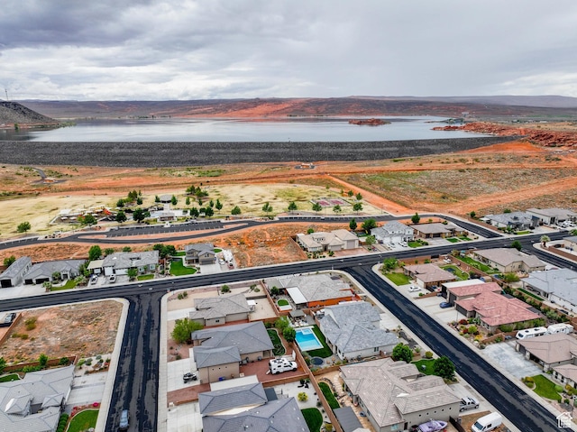 2883 S 3640 W, Hurricane, UT 84737 - view of property location featuring a large body of water and nearby suburban area