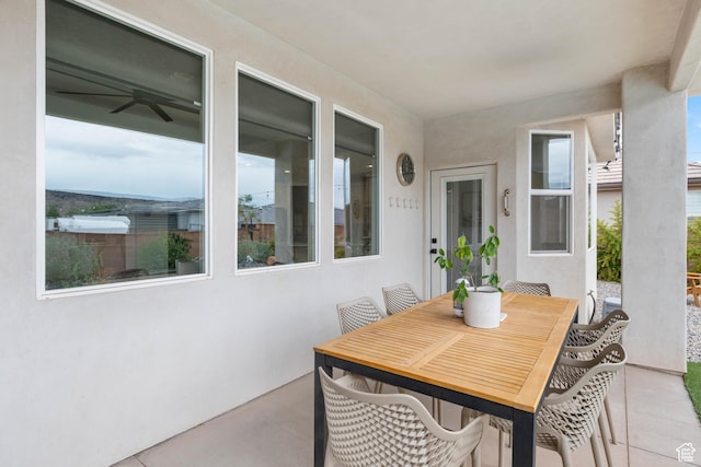 2883 S 3640 W, Hurricane, UT 84737 - view of patio featuring outdoor dining space