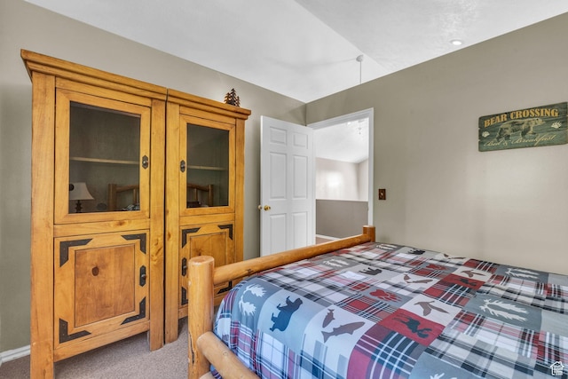 bedroom featuring carpet floors