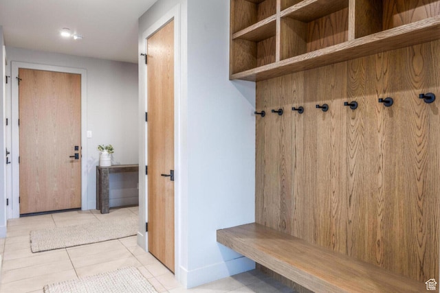 7485 E Moon Light Dr, Heber City, UT 84032 - mudroom with baseboards and tile patterned floors