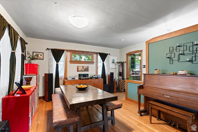 162 E Cleveland, Salt Lake City, UT 84115 - dining space with light wood-type flooring