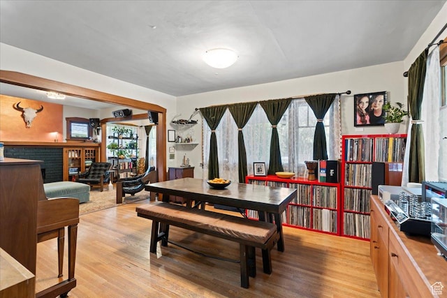 162 E Cleveland, Salt Lake City, UT 84115 - dining space featuring light wood finished floors