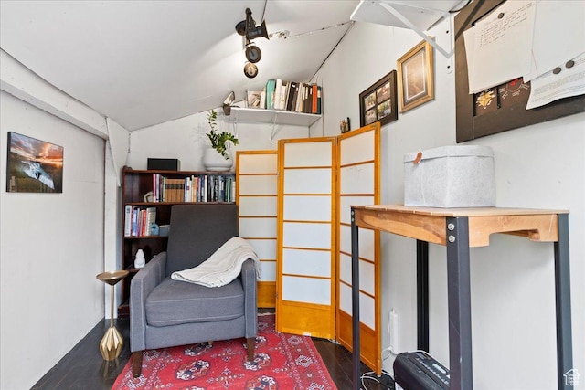 162 E Cleveland, Salt Lake City, UT 84115 - sitting room featuring wood finished floors and lofted ceiling