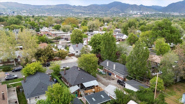 162 E Cleveland, Salt Lake City, UT 84115 - aerial view of residential area with a mountain backdrop