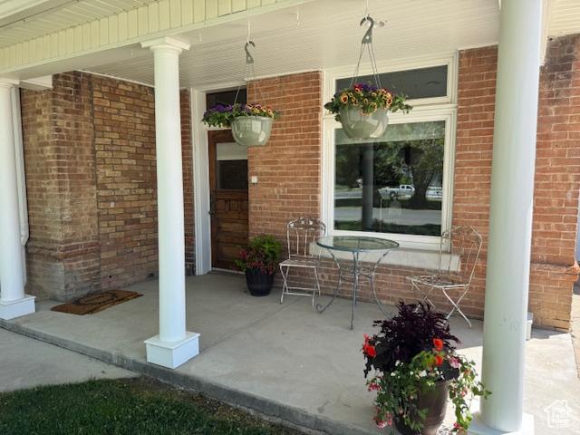 105 S 500 E, Salem, UT 84653 - view of covered porch