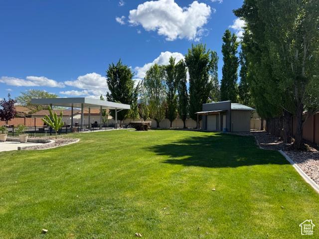 105 S 500 E, Salem, UT 84653 - view of yard with an outbuilding