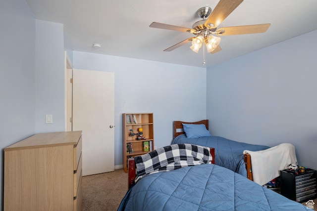 228 W 470 S, American Fork, UT 84003 - carpeted bedroom with a ceiling fan and baseboards