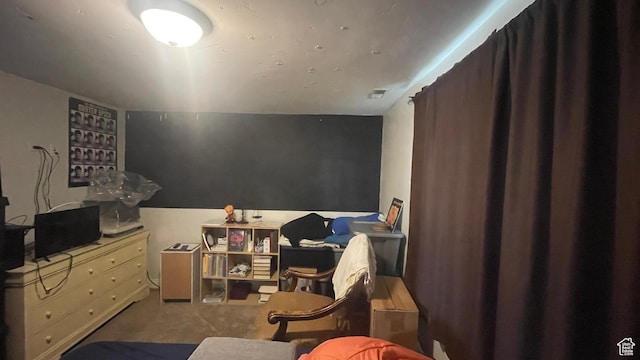 bedroom with carpet flooring