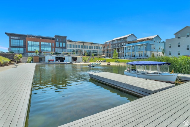 5153 W Bowstring Way S, Jordan, UT 84009 - dock featuring a water view