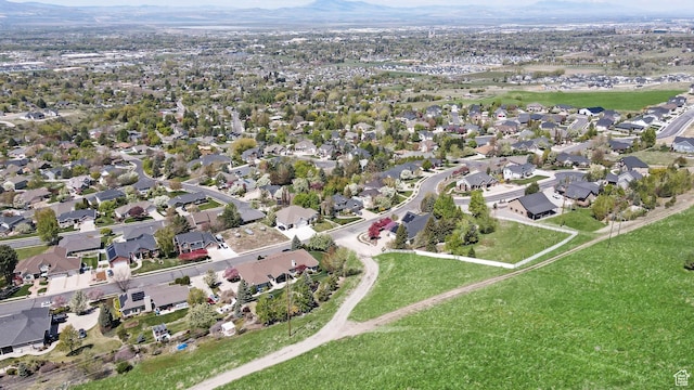 90 S Sherwood Dr, Providence, UT 84332 - aerial overview of property's location with mountains and nearby suburban area