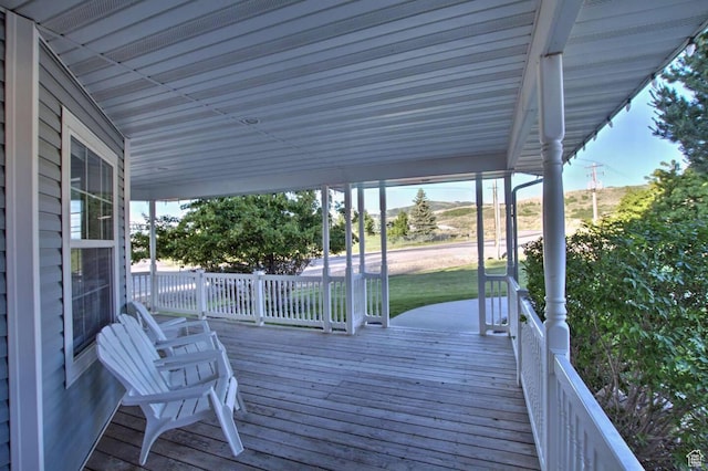 40 N Christa Cir, Garden City, UT 84028 - view of deck