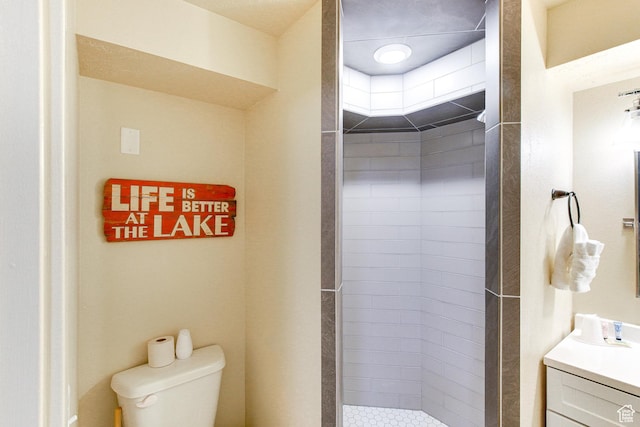 40 N Christa Cir, Garden City, UT 84028 - full bathroom with a shower stall, toilet, and vanity