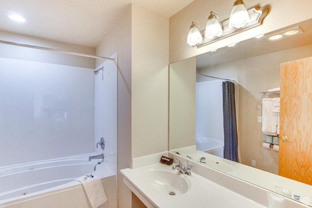 40 N Christa Cir, Garden City, UT 84028 - bathroom with vanity and shower / bath combo