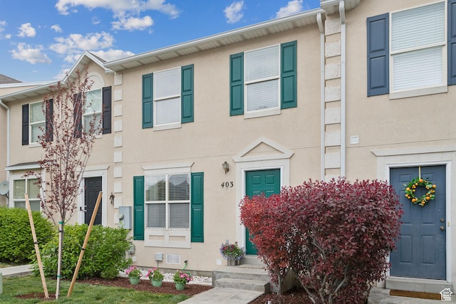 403 E Culross Ln S, Draper, UT 84020 - view of property with stucco siding and entry steps